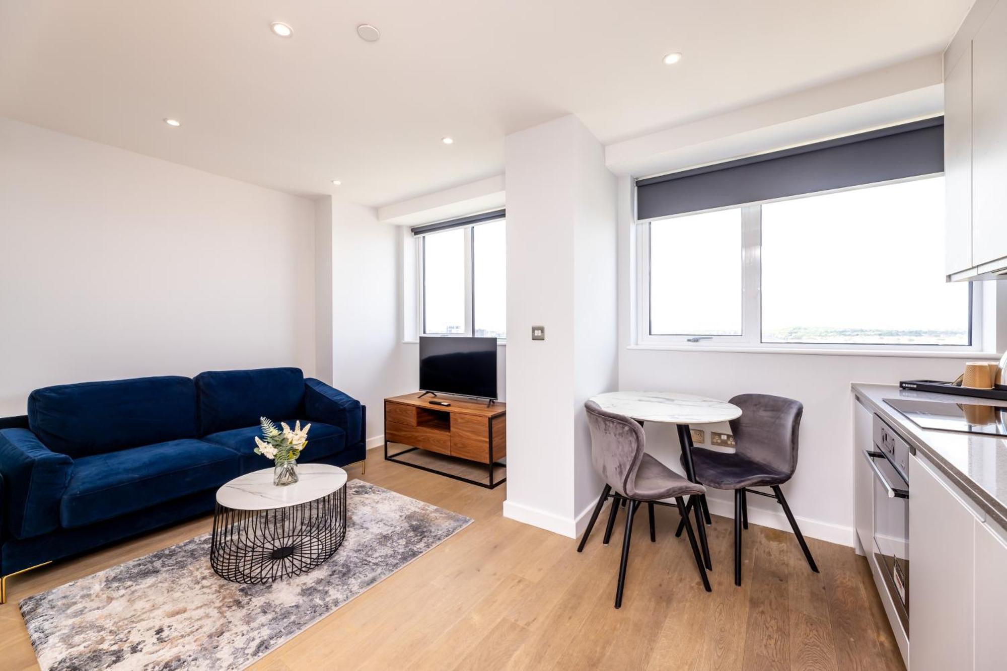 Wem Tower Appartement Londen Buitenkant foto