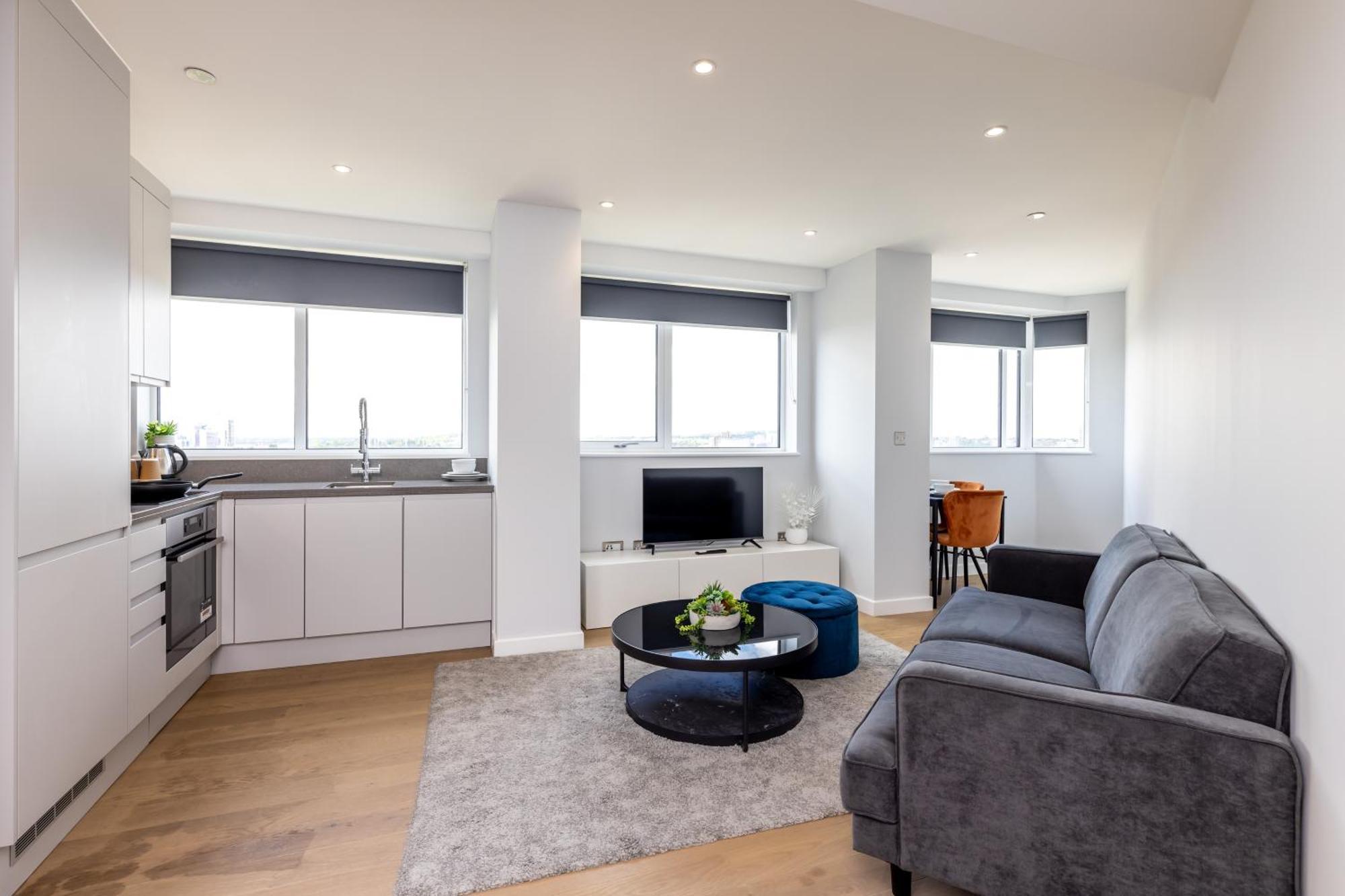 Wem Tower Appartement Londen Buitenkant foto